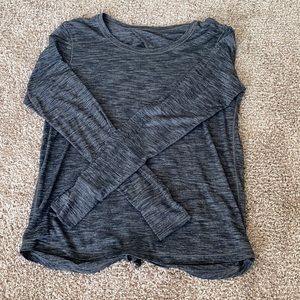 Lululemon open back long sleeve